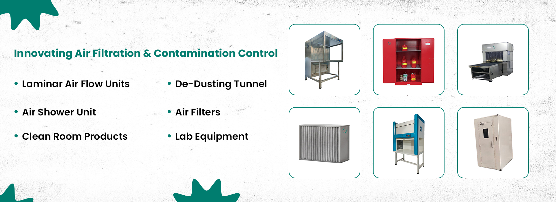 COMECH | Clean Room Equipment & HEPA Filter Manufacturer